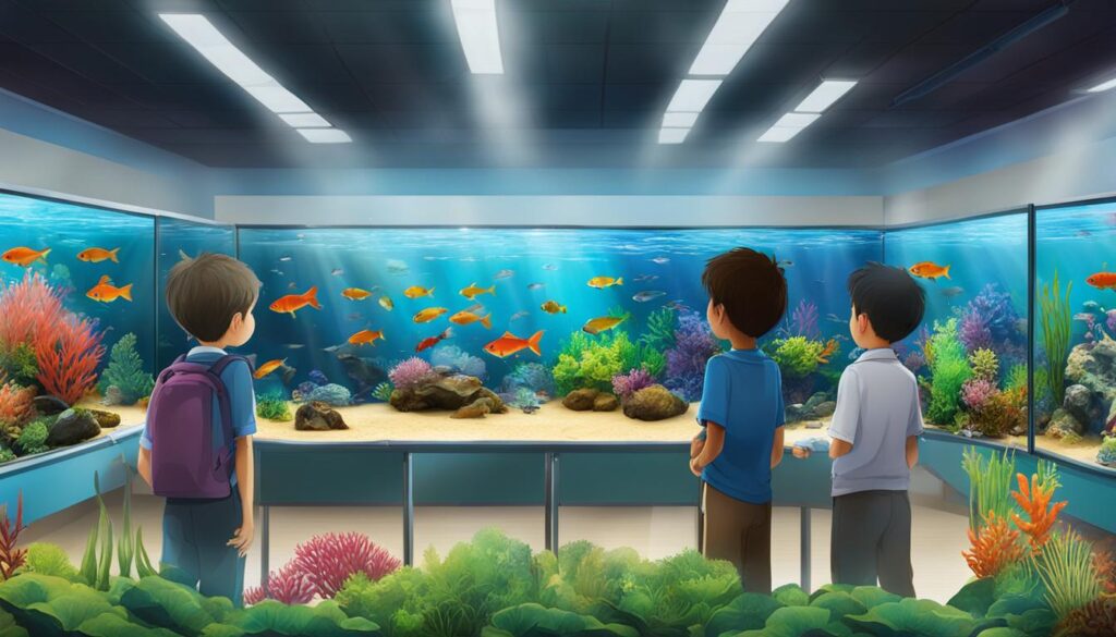 classroom aquarium