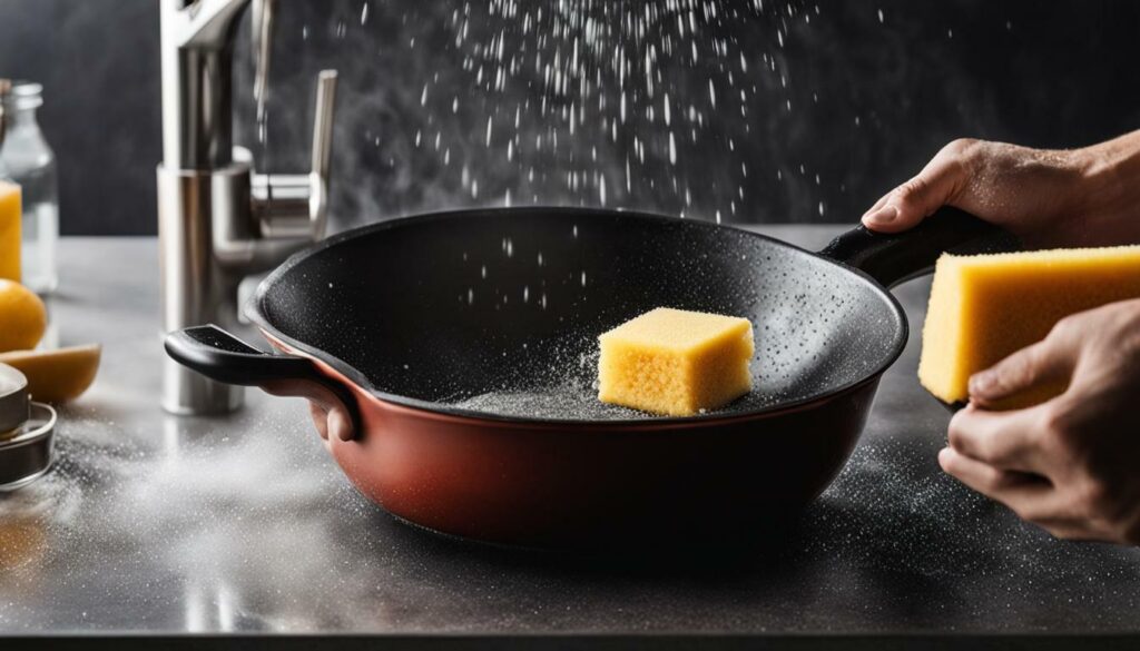 cleaning ceramic pans