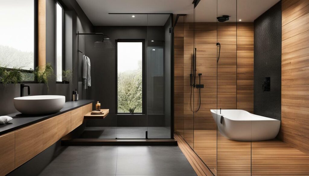 curbless shower design
