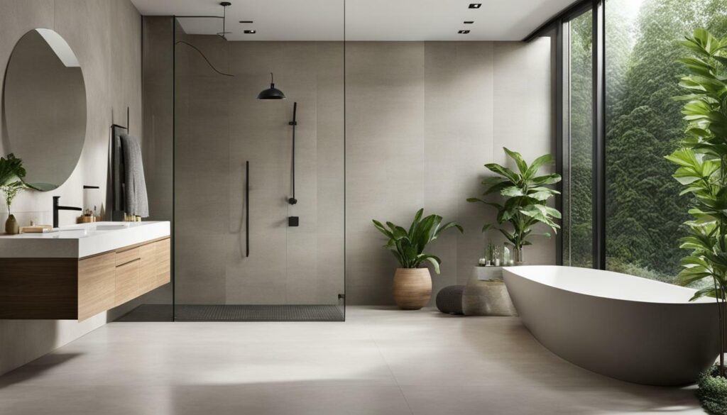 curbless shower design ideas