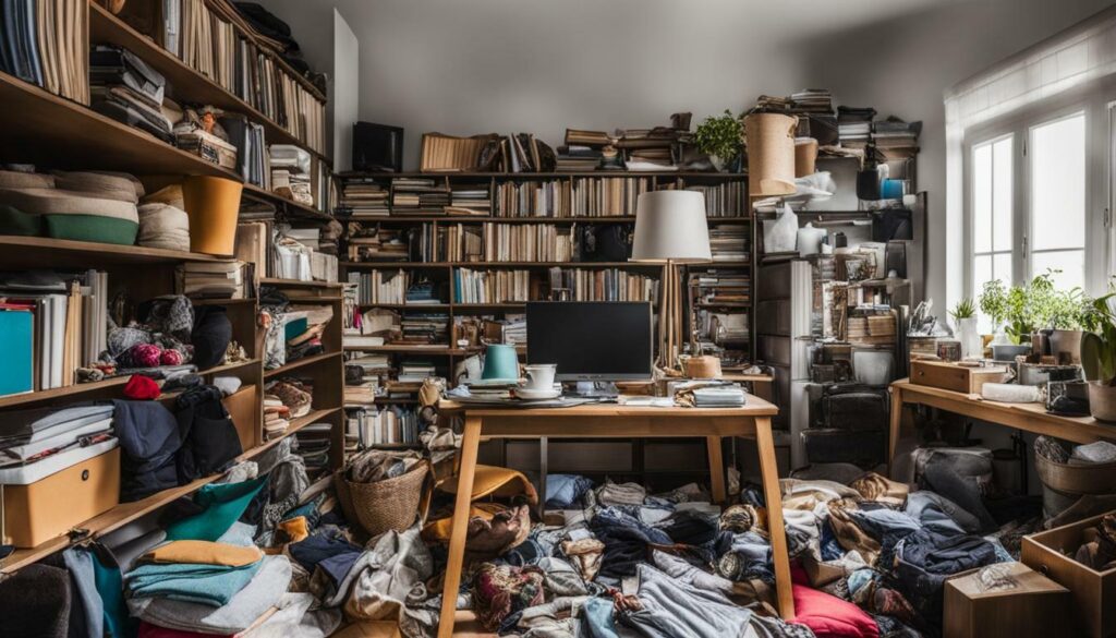 decluttering your home