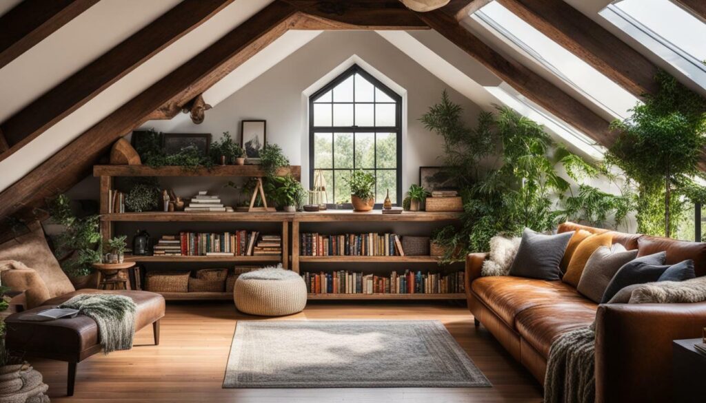 decor ideas for attic spaces