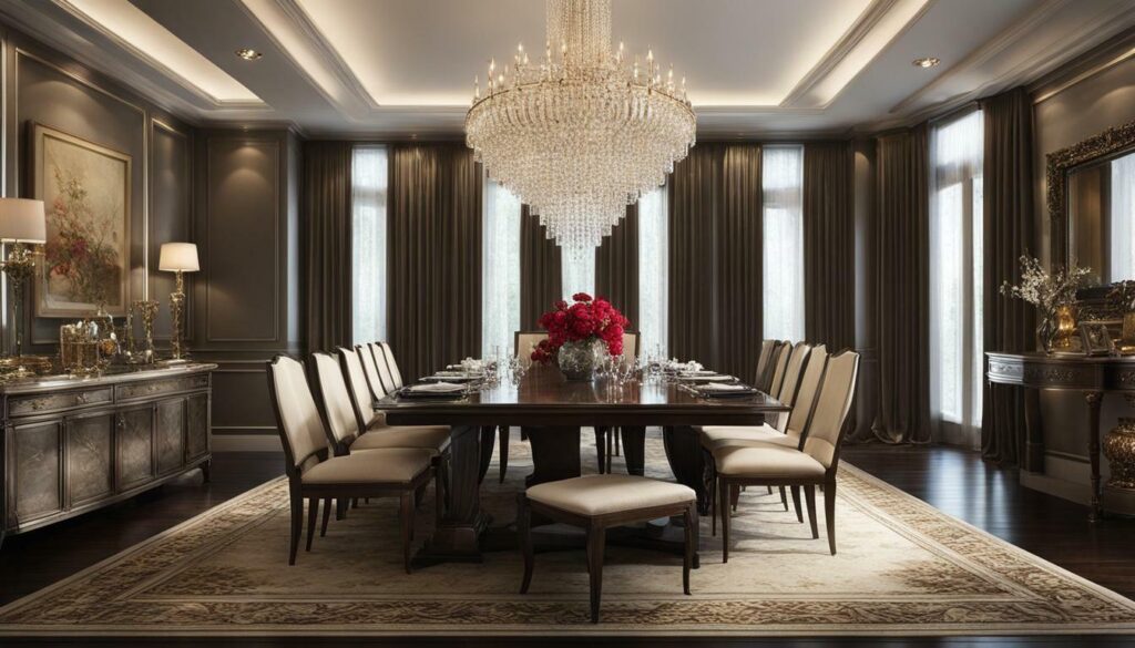 decor ideas for formal dining rooms