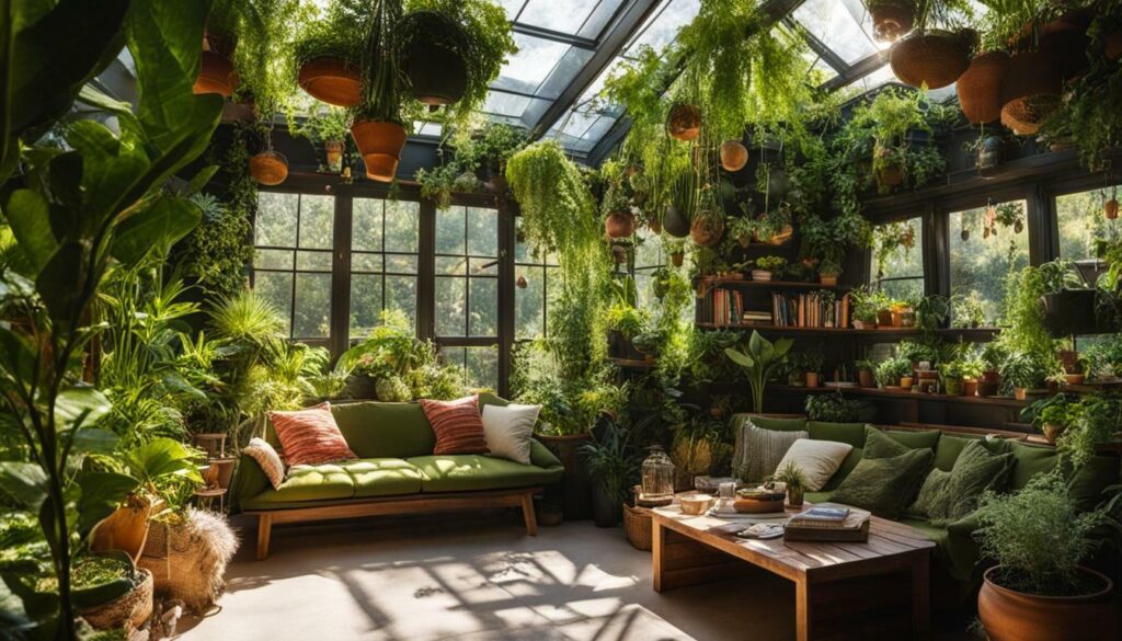 decor ideas for greenhouses