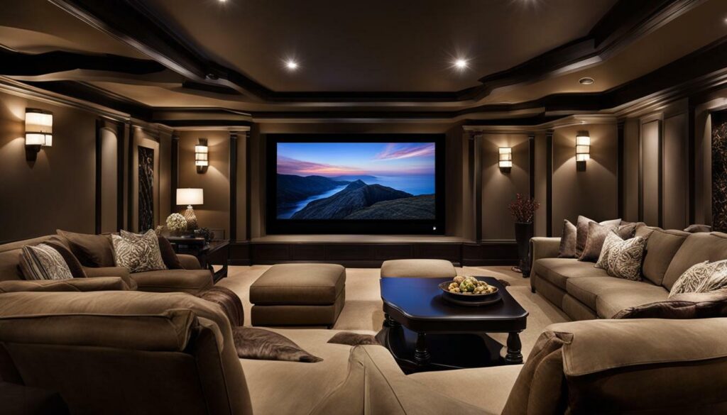 decor ideas for home theaters
