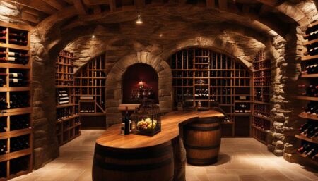 decor ideas for wine cellars