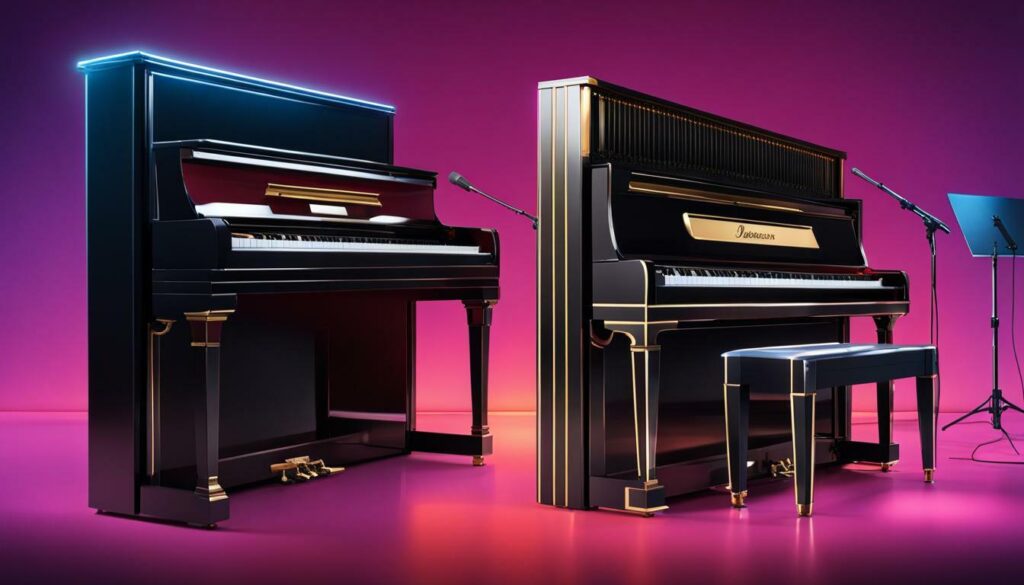 electric piano vs digital piano for beginners