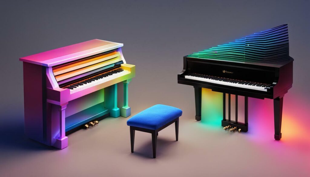 electric piano vs digital piano sound