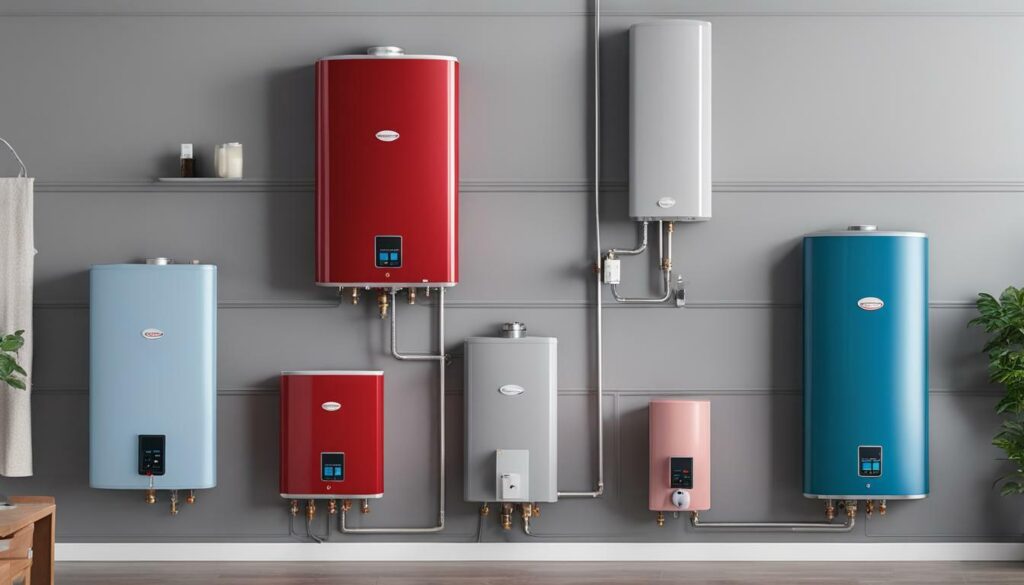 electric tankless water heater size guide