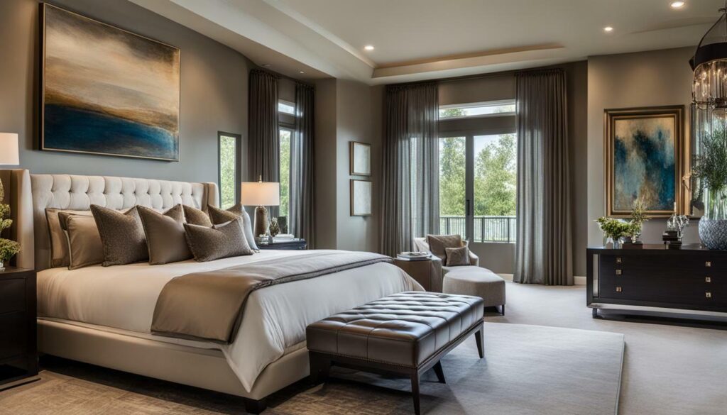 elegant master bedroom decor