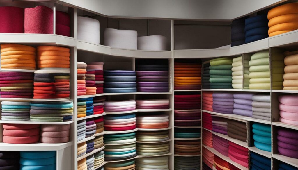 fabric storage