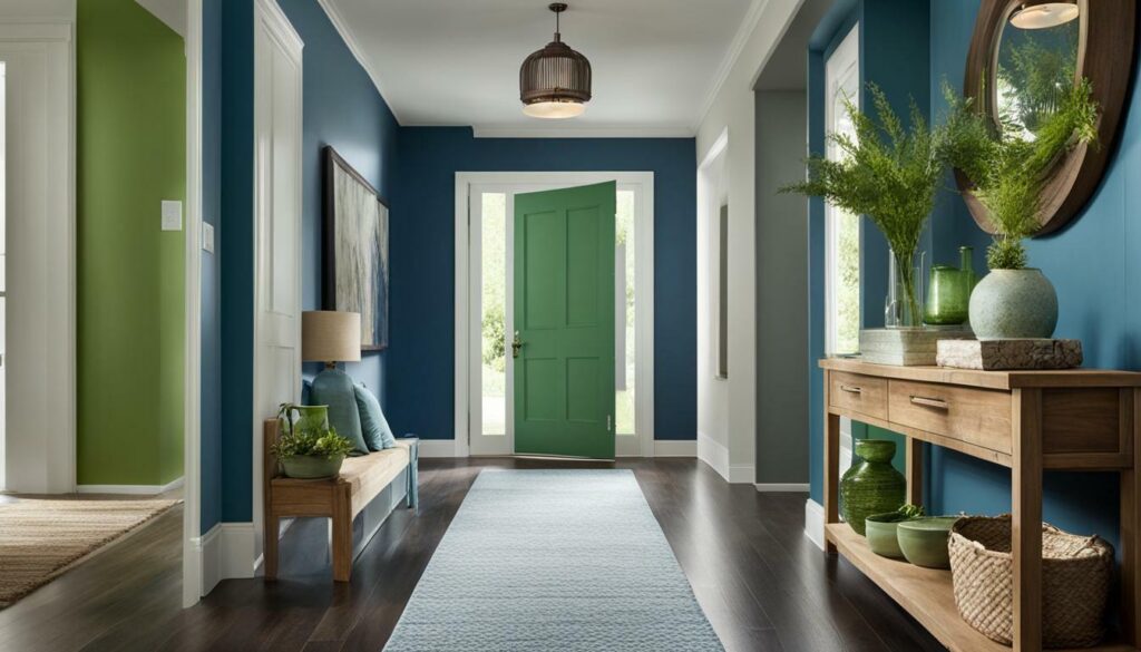 hallway color scheme