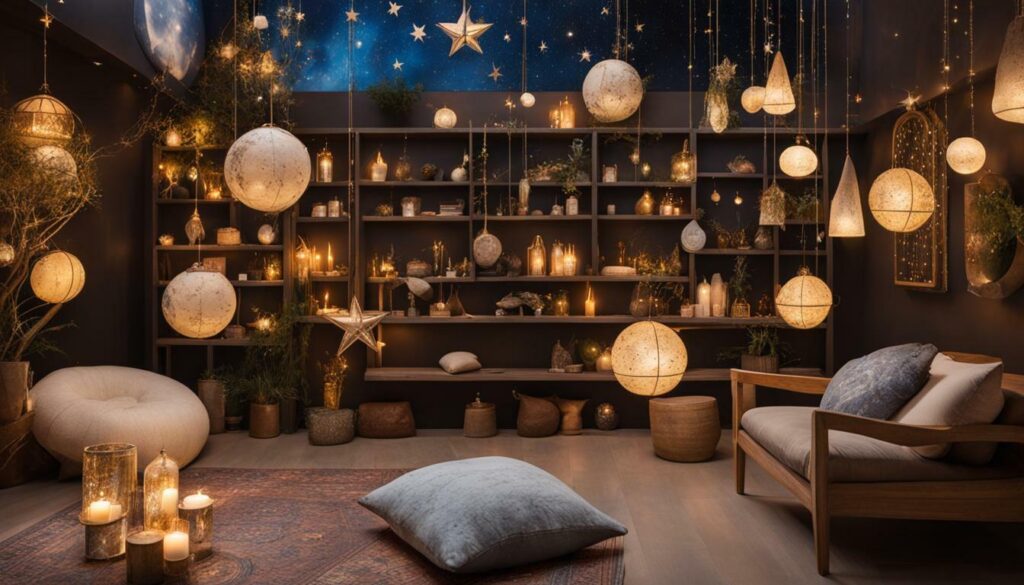 handcrafted celestial decor shops