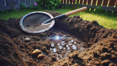 how to find diamonds in your backyard