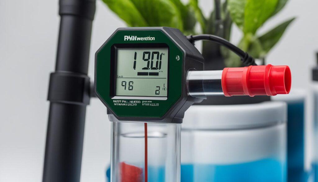hydroponic pH meter calibration