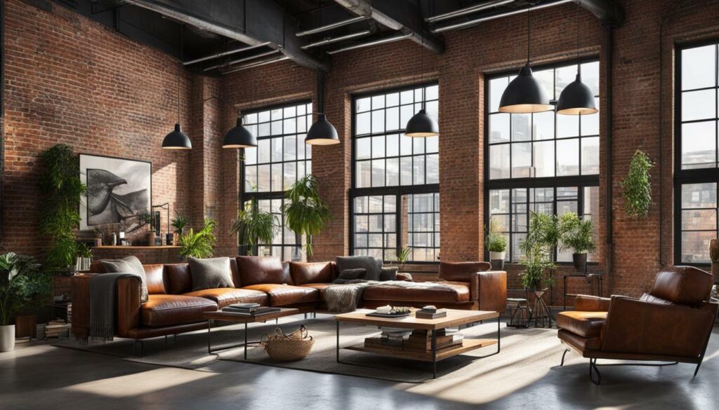 industrial loft decor