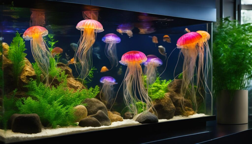 jellyfish in home aquariums