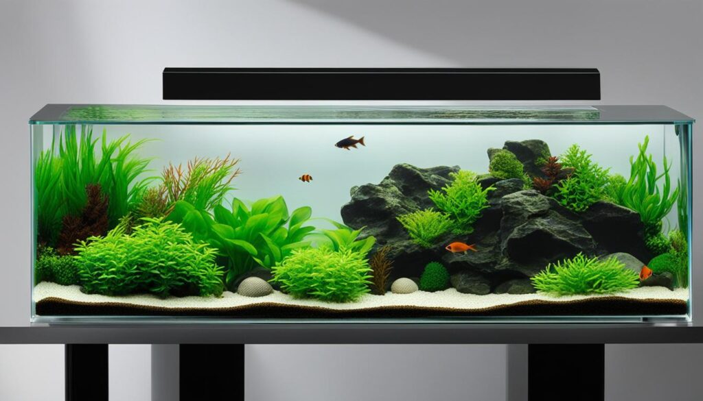 low-maintenance smart aquarium