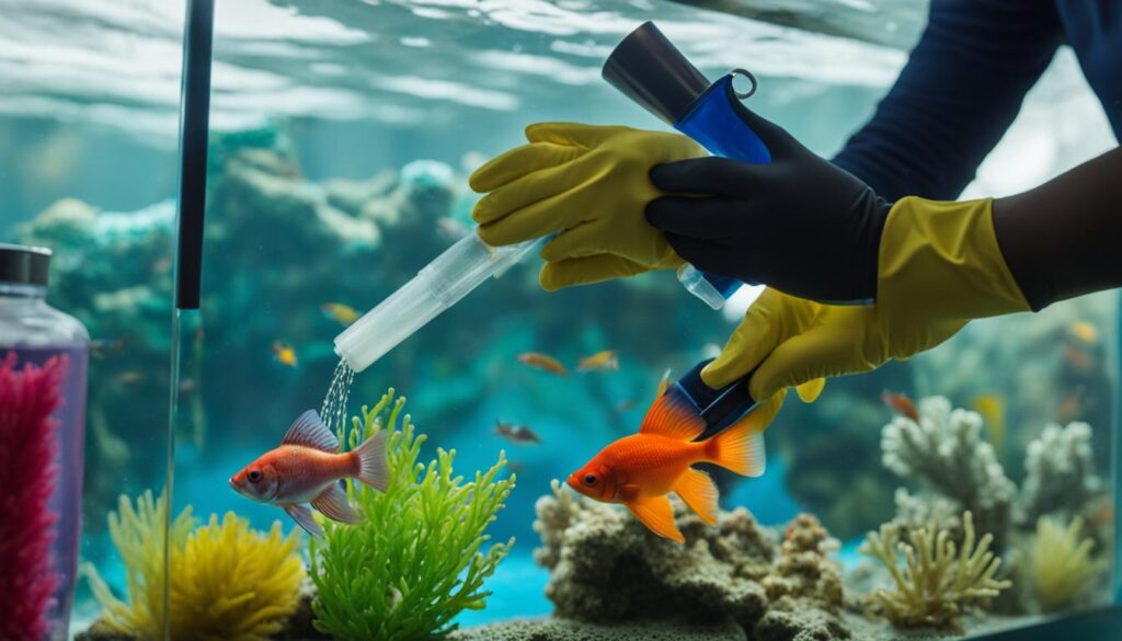 maintenance and care of aquariums