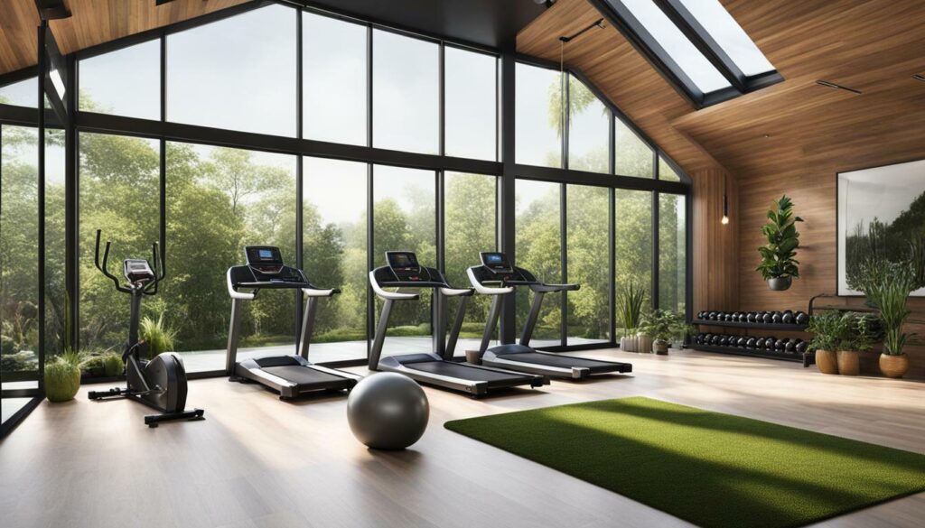 modern gym room designs