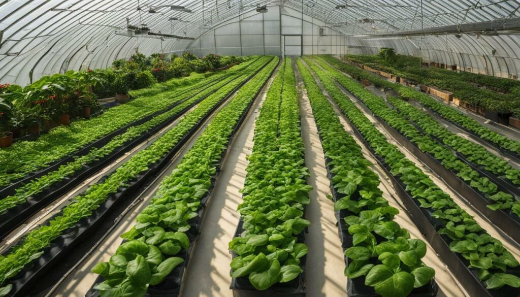 optimizing air circulation in greenhouses