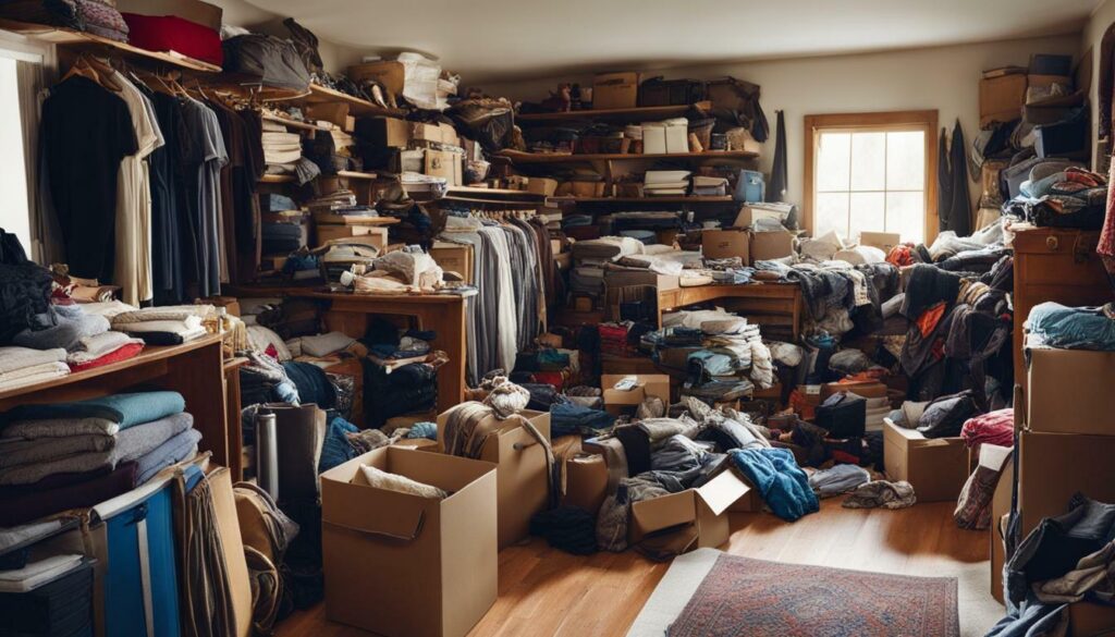 organizing clutter