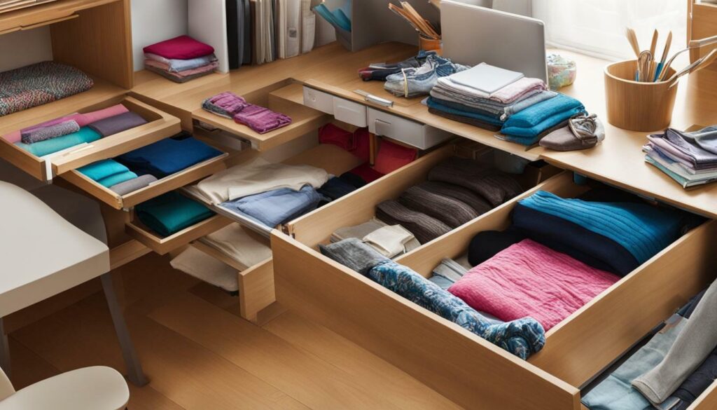 organizing small spaces