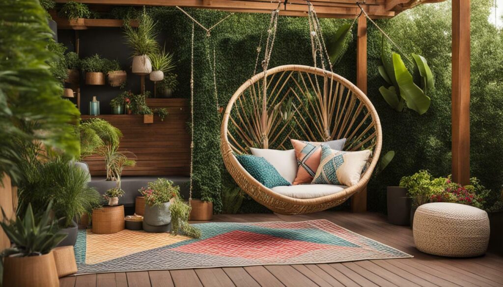 outdoor deck decor