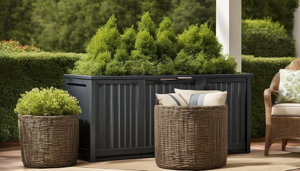 outdoor storage containers