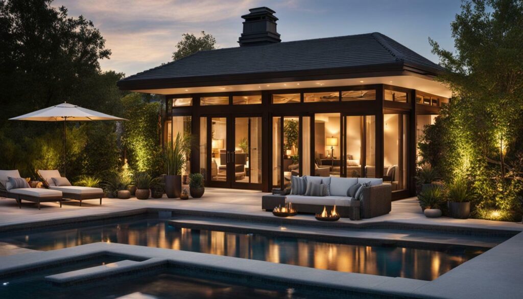 pool house interior ideas