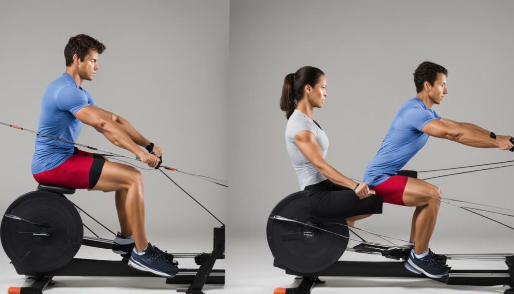rowing exercises for knee strength