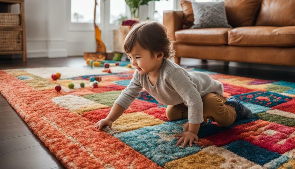 safe and stylish rugs for children