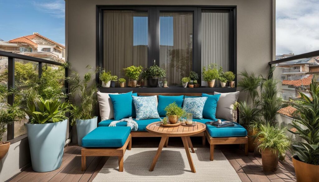 small balcony seating ideas