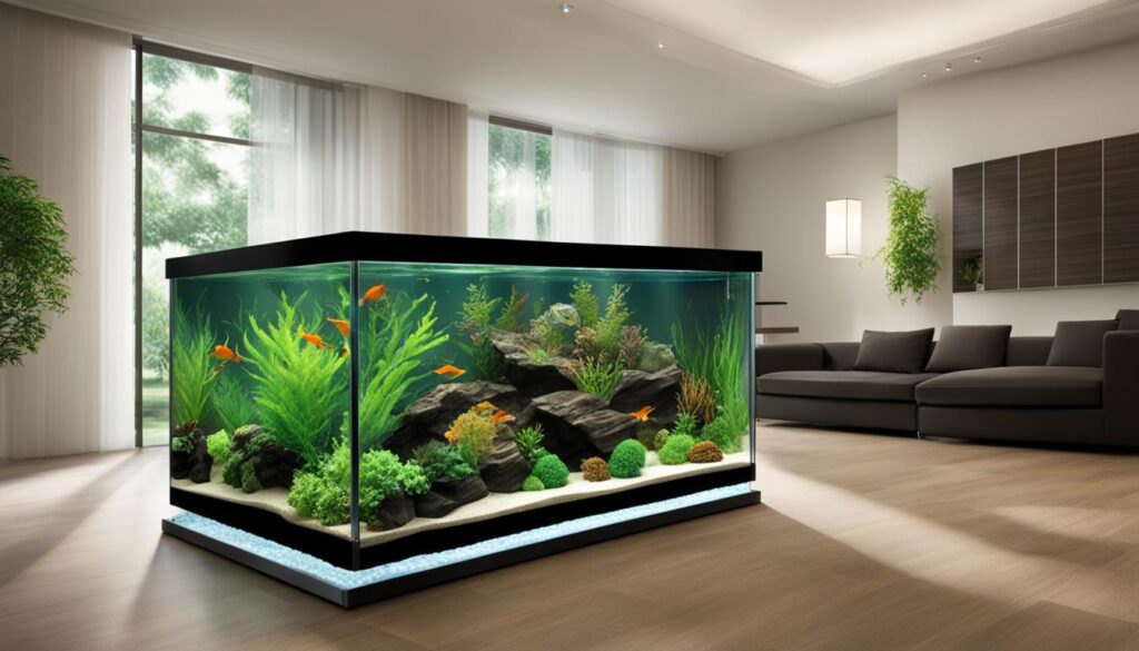 smart aquarium aesthetics
