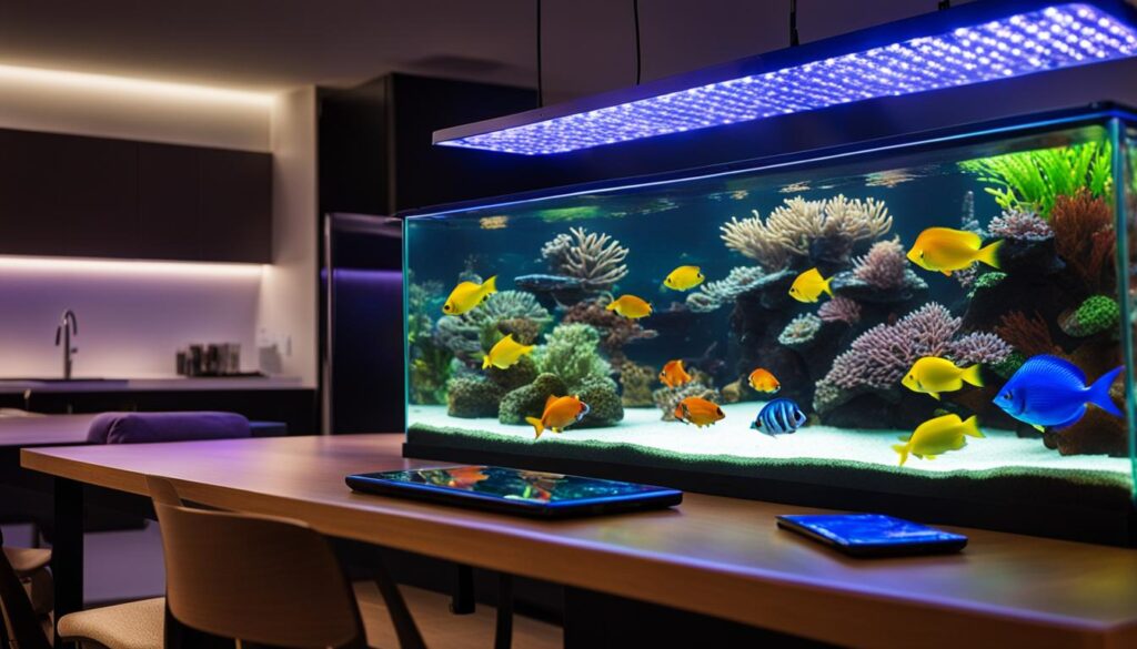 smart aquarium lighting