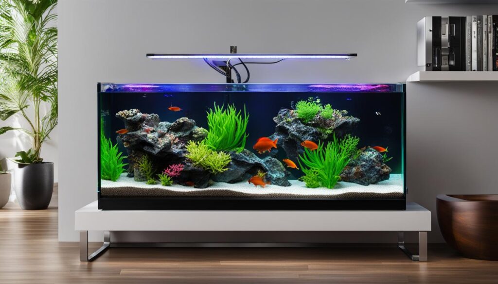 smart aquarium sensors and home automation integration