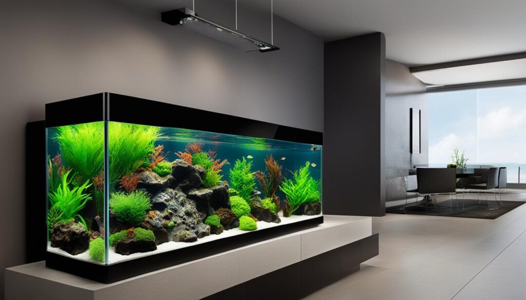smart aquarium setup
