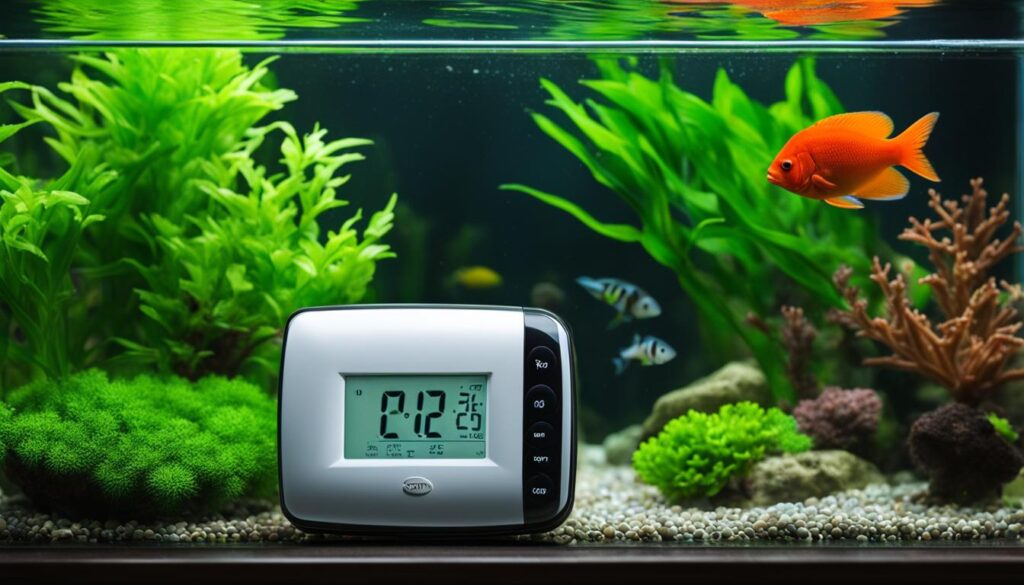 smart aquarium temperature