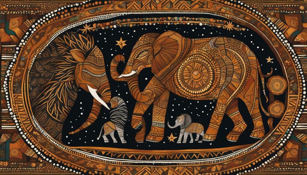 star motifs in african art