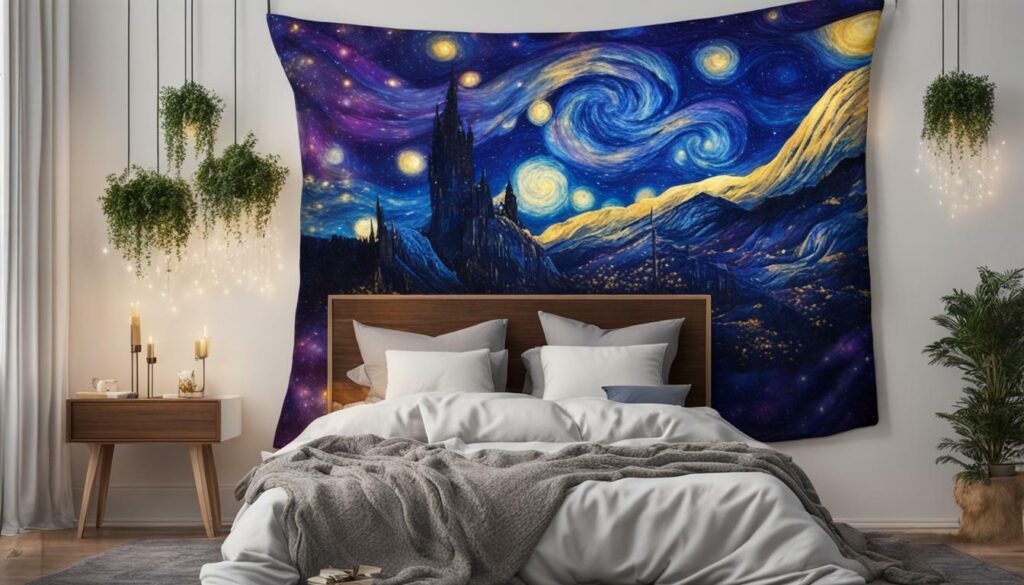 starry night wall tapestry