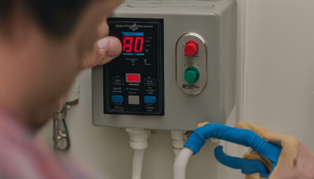steps for maintaining an electric tankless water heater