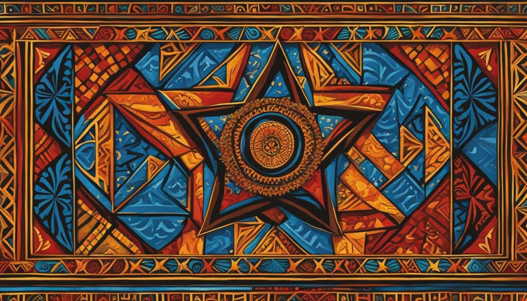 symbolism of stars in african art
