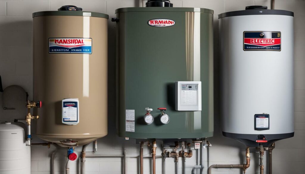 tankless water heater comparison