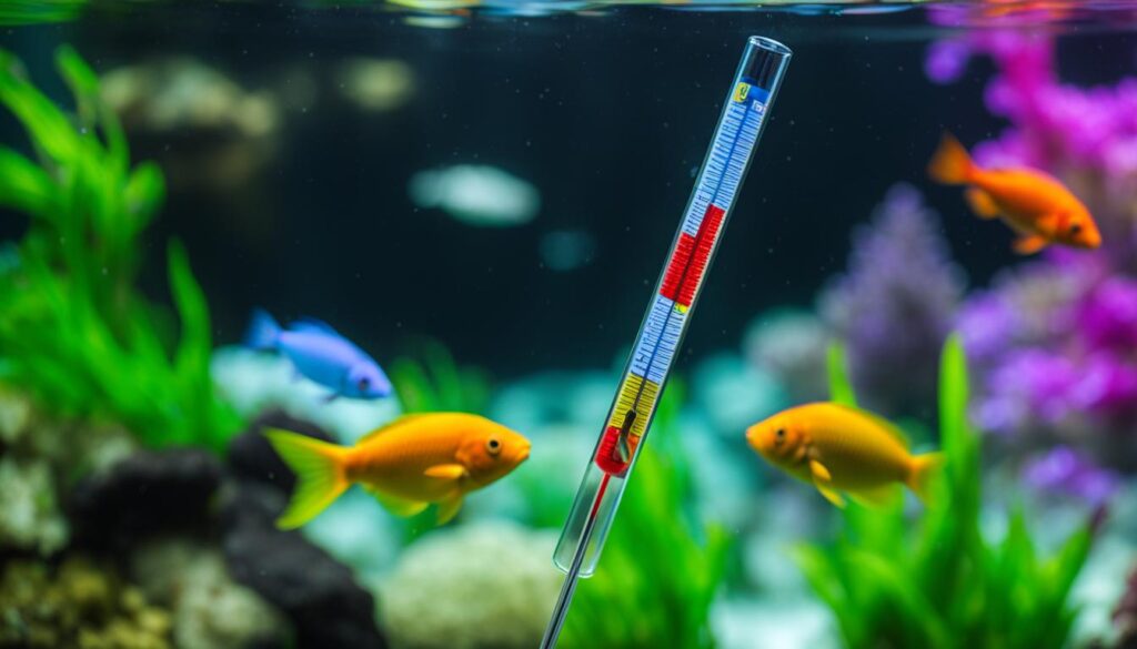 temperature in aquarium
