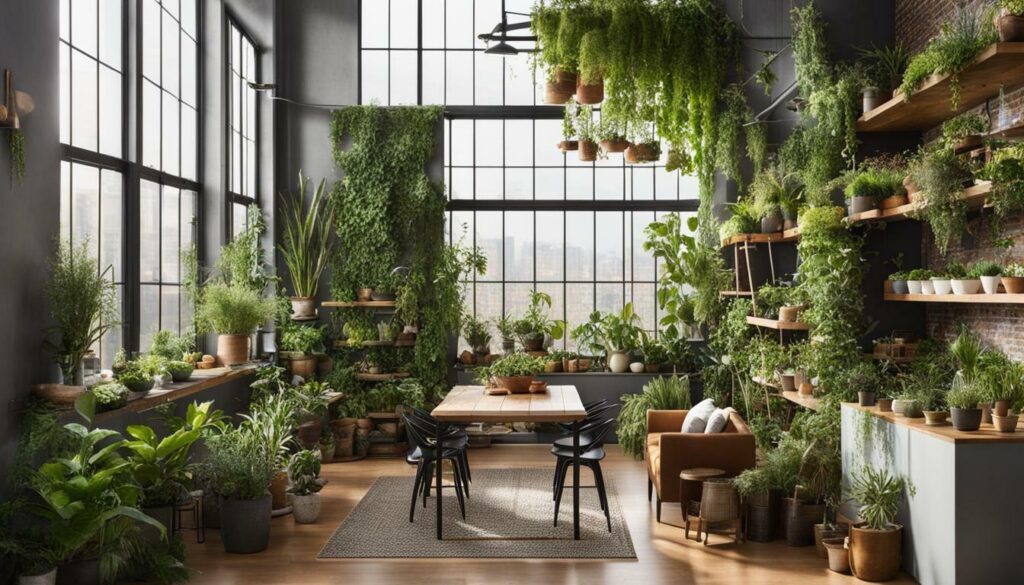 urban gardening in your loft