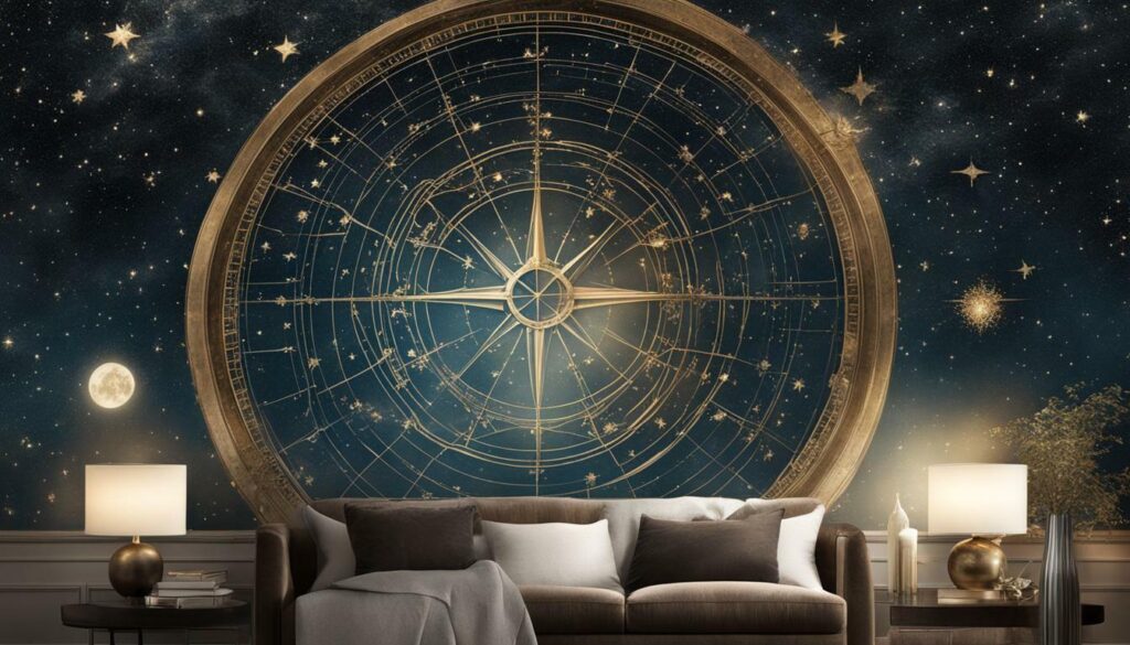 vintage celestial wall decor