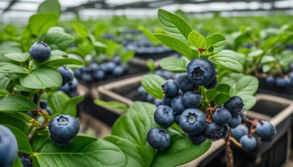 Nutrient Management for Hydroponic Blueberries