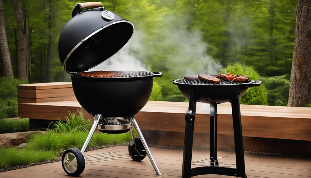 eco-friendly kamado grilling