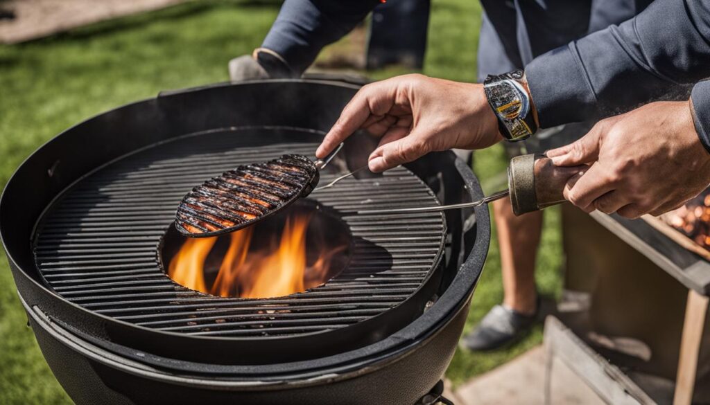 kamado grill safety
