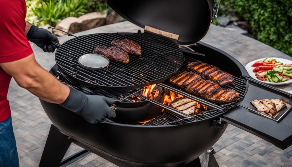 kamado grilling safety